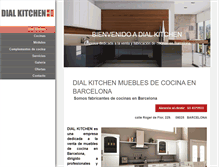 Tablet Screenshot of dialkitchen.com